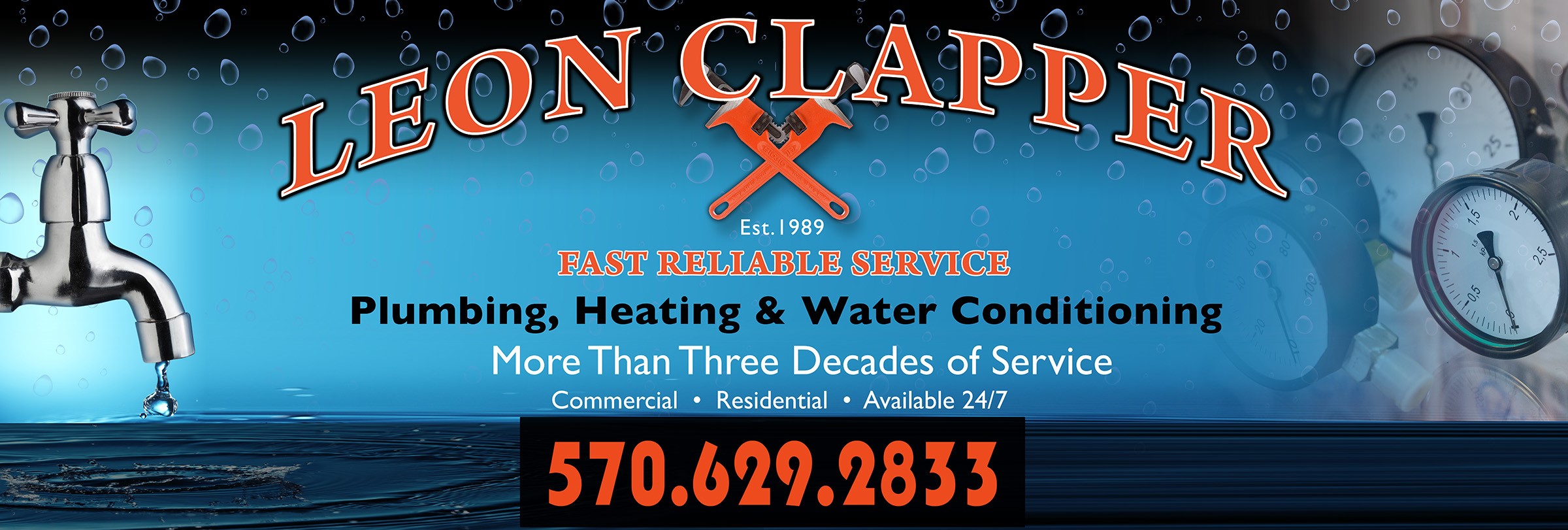 Leon Clapper Plumbing Heating and Water Conditioning